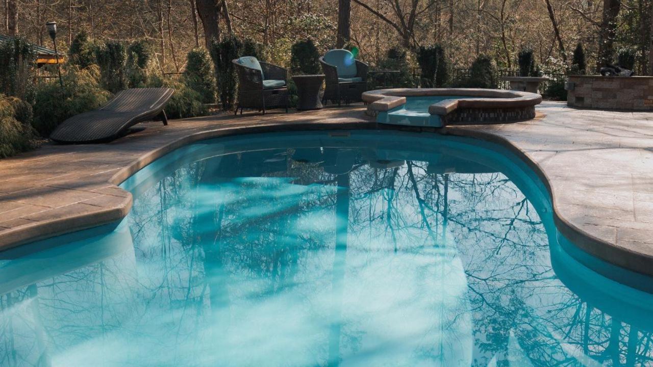 Pitter Patter Swimming Pool Ht Near D'Town Villa Gatlinburg Kültér fotó