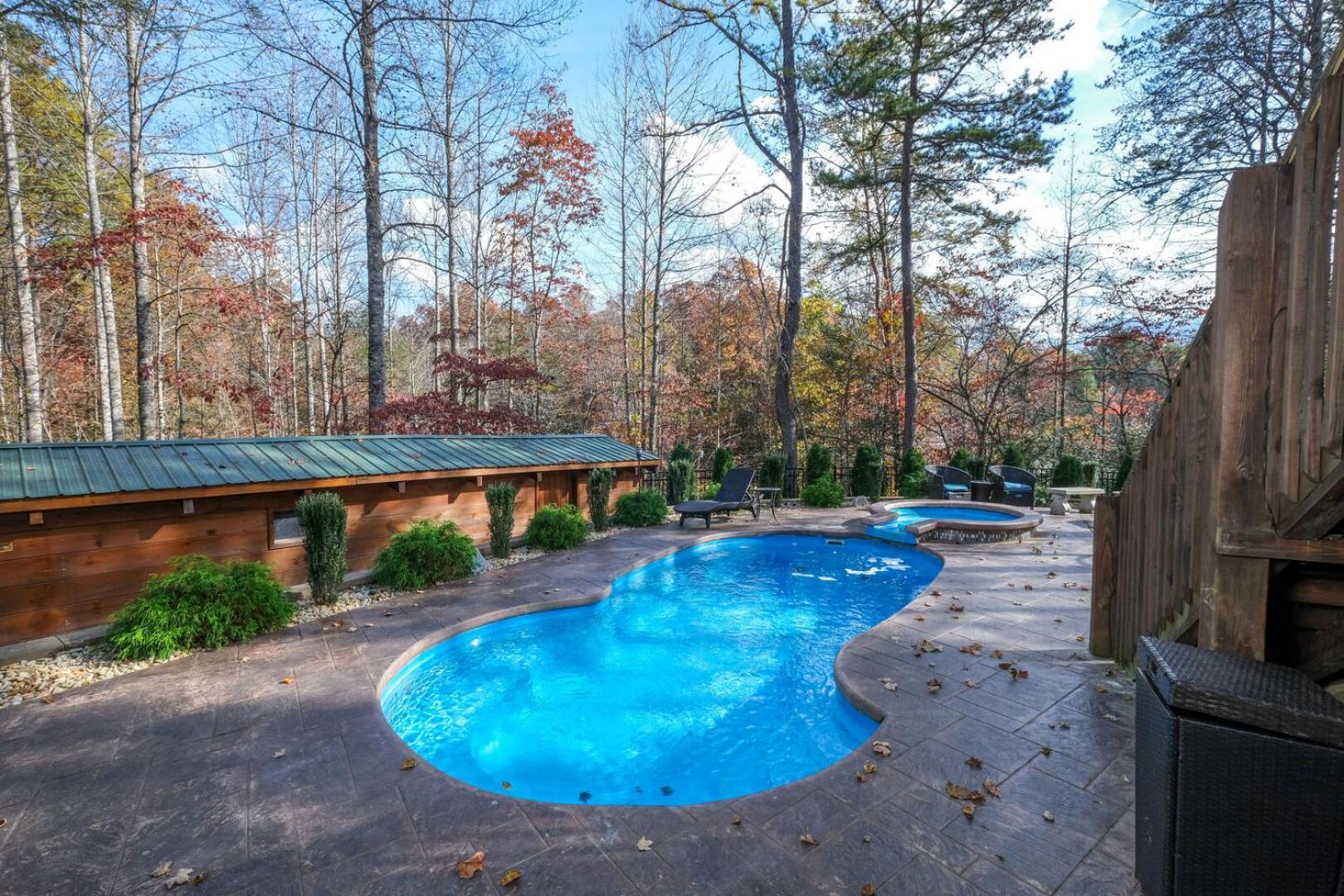 Pitter Patter Swimming Pool Ht Near D'Town Villa Gatlinburg Kültér fotó